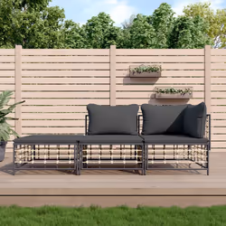 VidaXL 3186729 divano da cortile