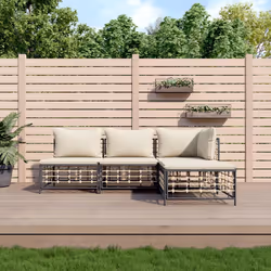 VidaXL 3186730 divano da cortile