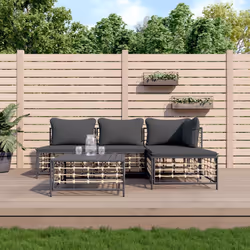 VidaXL 3186733 divano da cortile