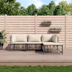 VidaXL 3186738 divano da cortile