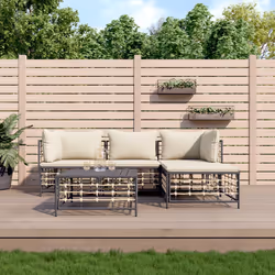VidaXL 3186740 divano da cortile