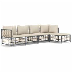 VidaXL 3186744 divano da cortile