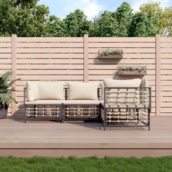 VidaXL 3186746 divano da cortile