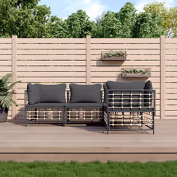 VidaXL 3186747 divano da cortile