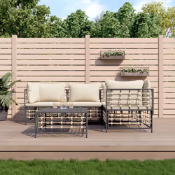 VidaXL 3186748 divano da cortile