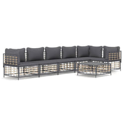 VidaXL 3186757 divano da cortile
