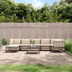 VidaXL 3186776 divano da cortile