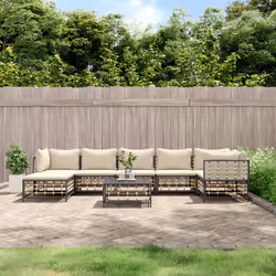 VidaXL 3186780 divano da cortile