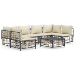 VidaXL 3186788 divano da cortile