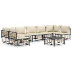 VidaXL 3186794 divano da cortile