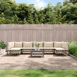 VidaXL 3186794 divano da cortile