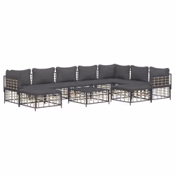VidaXL 3186809 divano da cortile