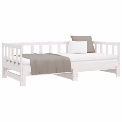 VidaXL 833094 divano Divano letto Bianco - Vista aggiuntiva 5