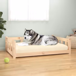 Questa fantastica cuccia per cani offre ai vostri amici pelosi un posto confortevole in cui rilassarsi. Legno massello di pin ...