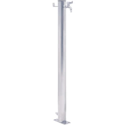 Vidaxl - Colonna d'Acqua da Giardino 40 cm Acciaio Inox Rotonda 6058