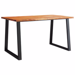 Set da Pranzo 3 pz con Bordi Vivi in Legno Massello di Acaciacod mxl 100401 - Vista aggiuntiva 3