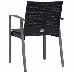 VidaXL 3187080 sedia da esterno Terrazzo Seduta imbottita Poliestere Grigio - Vista aggiuntiva 6