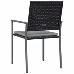 VidaXL 3187082 sedia da esterno Terrazzo Seduta imbottita Poliestere Grigio - Vista aggiuntiva 6