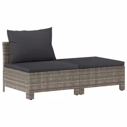 VidaXL 3187305 set mobili da esterno Grigio scuro - Vista aggiuntiva 6