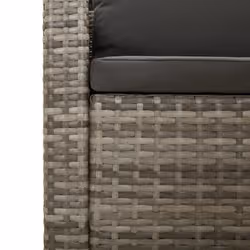 VidaXL 3187305 set mobili da esterno Grigio scuro - Vista aggiuntiva 7