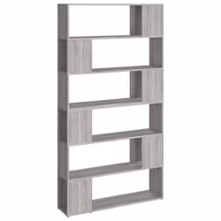 VidaXL 3187604, Grigio, Quercia, Legno, Legno, 1000 mm, 240 mm, 1880 mm