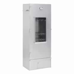 VidaXL 3187615 affumicatore Acciaio galvanizzato, Vetro Cippato - Vista aggiuntiva 2