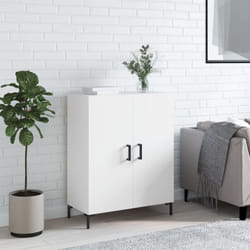 Credenza, Madia per salotto Moderna Bianca 69, 5x34x90 cm in Legno Multistrato Vidaxl