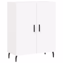 vidaXL Credenza Bianca 69,5x34x90 cm in Legno Multistrato - Vista aggiuntiva 2