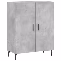 Credenza Grigio Cemento 69,5x34x90 cm in Legno Multistratocod mxl 104028 - Vista aggiuntiva 2