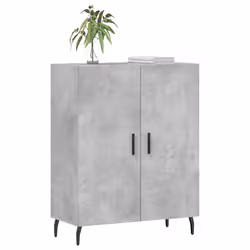 Credenza Grigio Cemento 69,5x34x90 cm in Legno Multistratocod mxl 104028 - Vista aggiuntiva 3