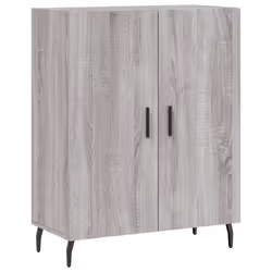 Credenza Grigio Sonoma 69,5x34x90 cm in Legno Multistratocod mxl 104769 - Vista aggiuntiva 2