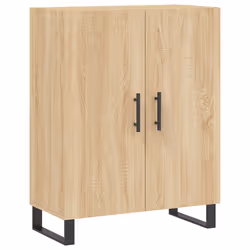 Credenza Rovere Sonoma 69,5x34x90 cm in Legno Multistratocod mxl 80722 - Vista aggiuntiva 2