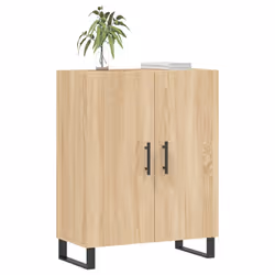 Credenza Rovere Sonoma 69,5x34x90 cm in Legno Multistratocod mxl 80722 - Vista aggiuntiva 3