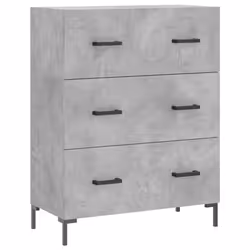 Credenza Grigio Cemento 69,5x34x90 cm in Legno Multistratocod mxl 104576 - Vista aggiuntiva 2