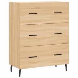 vidaXL Credenza Rovere Sonoma 69,5x34x90 cm in Legno Multistrato - Vista aggiuntiva 2