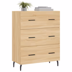 vidaXL Credenza Rovere Sonoma 69,5x34x90 cm in Legno Multistrato - Vista aggiuntiva 3
