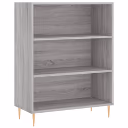 Libreria Grigio Sonoma 69,5x32,5x90 cm in Legno Multistratocod mxl 129280 - Vista aggiuntiva 2