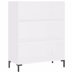 VidaXL 828364, Bianco, Metallo, Legno, 695 mm, 325 mm, 900 mm