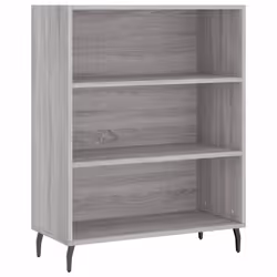 Scaffale Grigio Sonoma 69,5x32,5x90 cm in Legno Multistratocod mxl 80779 - Vista aggiuntiva 2