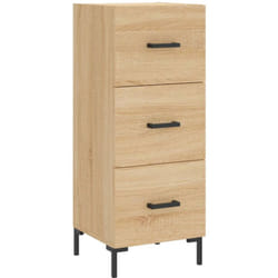 Vidaxl - Credenza Rovere Sonoma 34,5x34x90 cm in Legno Multistrato