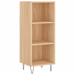 Credenza Rovere Sonoma 34,5x32,5x90 cm in Legno Multistratocod mxl 80453 - Vista aggiuntiva 2