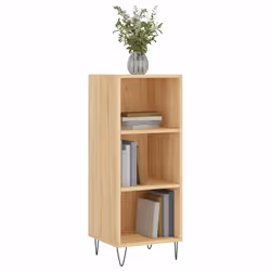 Credenza Rovere Sonoma 34,5x32,5x90 cm in Legno Multistratocod mxl 80453 - Vista aggiuntiva 3