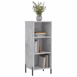 Credenza Grigio Cemento 34,5x32,5x90 cm in Legno Multistratocod mxl 80076 - Vista aggiuntiva 3