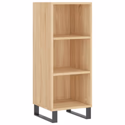 Credenza Rovere Sonoma 34,5x32,5x90 cm in Legno Multistratocod mxl 80793 - Vista aggiuntiva 2