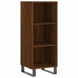 Credenza Rovere Marrone 34,5x32,5x90 cm in Legno Multistratocod mxl 128577 - Vista aggiuntiva 2