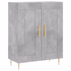 Credenza Grigio Cemento 69,5x34x90 cm in Legno Multistratocod mxl 128333 - Vista aggiuntiva 2