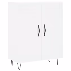 Credenza Bianca 69,5x34x90 cm in Legno Multistratocod mxl 103594 - Vista aggiuntiva 2