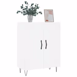 Credenza Bianca 69,5x34x90 cm in Legno Multistratocod mxl 103594 - Vista aggiuntiva 3