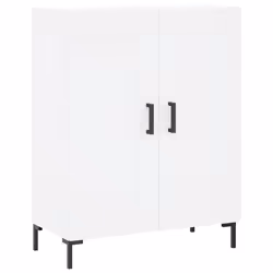 Credenza Bianca 69,5x34x90 cm in Legno Multistratocod mxl 79624 - Vista aggiuntiva 2