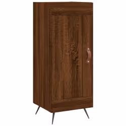 Credenza Rovere Marrone 34,5x34x90 cm in Legno Multistratocod mxl 106104 - Vista aggiuntiva 2
